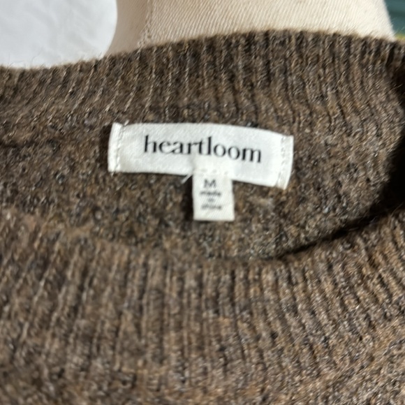 Heartloom Medium Sweater Brown - Picture 3 of 3